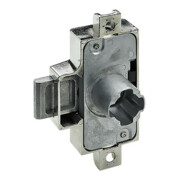 Hettich Serrure à tige tournante 9206154, D25 métal, nickelé