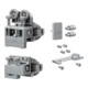 Hettich Set WLL PC, mittel, m. SA , rechts, grau-1