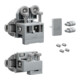 Hettich Set WLL PC, mittel, o. SA , links, grau-1