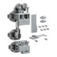 Hettich Set WLL PC, schwer, m. SA , links, grau-1