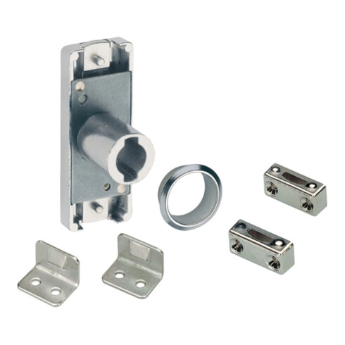 Hettich Set Zylinderschubstangenschloss Z23, ø 18 mm, rechts