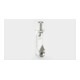 Hettich SL 786, 70668 Support de tringle à vêtements 30x15mm nickelé-1