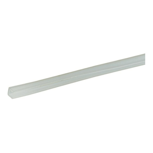 Hettich SlideLine 97 76474 Profil d'encastrement MB GS 6 mm, 5000 mm, transparent