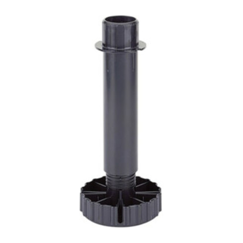 Hettich Sockelverstellfuß 070151 Ku.schwarz 80mm Bereich 74-110mm