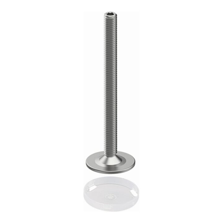 Hettich Sockelverstellschraub, 9318255,M8x50mm,vz.