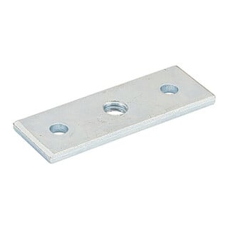 Hettich Sockelverstellschraube Halteplatte M8 47645, Stahl verzinkt
