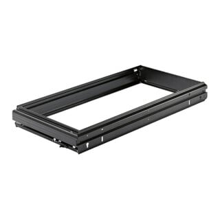 Hettich ST Tiroir suspendu cadre Systema Top 2000 1054417, 2 x A4+reste noir