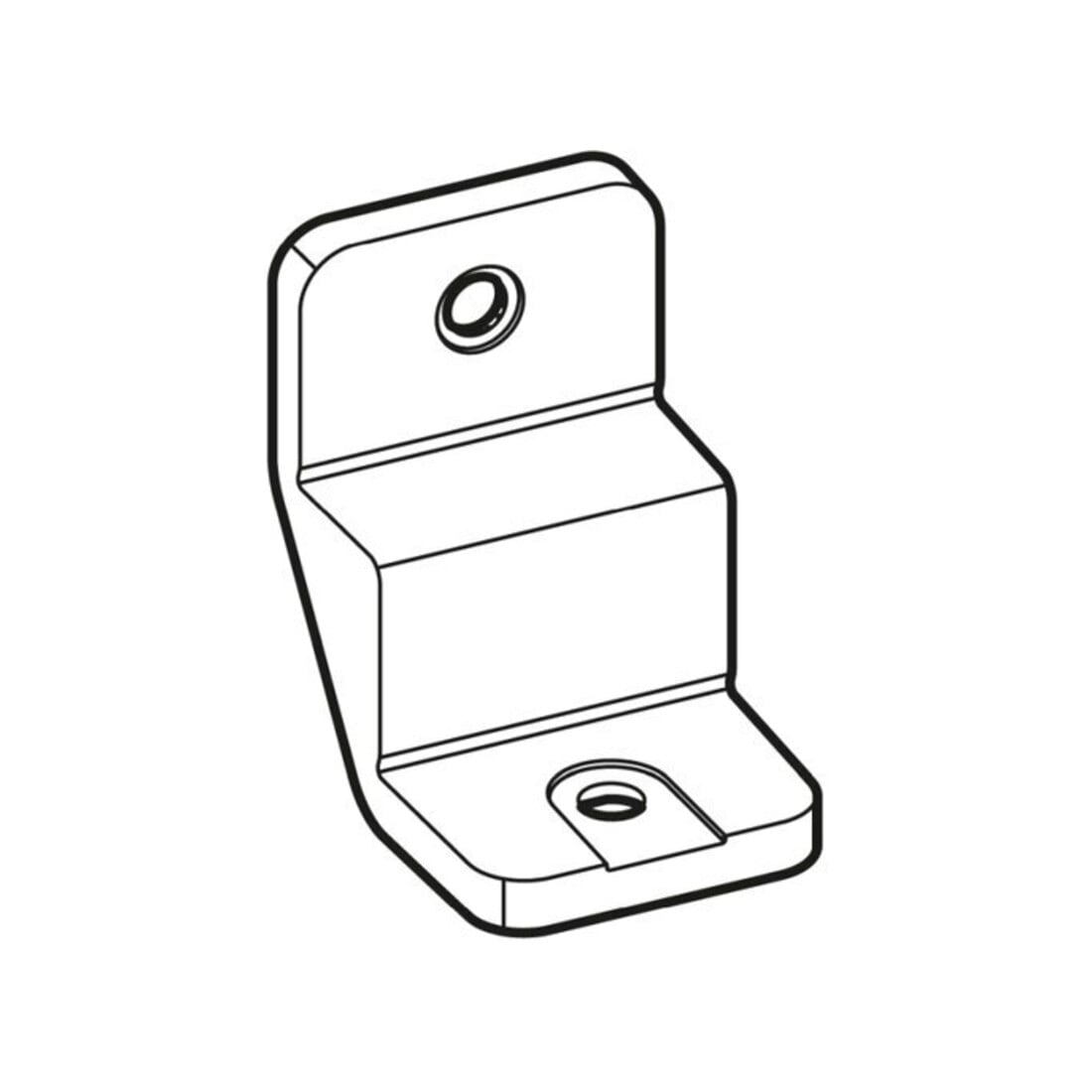 Hettich Stabilisateur arrière de tiroir AvanTech YOU, 9257702 plastique