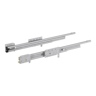 Hettich Stahlschubkasten-Auszugsführ. Vollauszug Quadro Duplex 25 41085