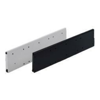 Hettich Stahlschubkasten-Trennwand doppelwandig Systema Top 2000 1041576, KF schwarz