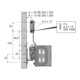 Hettich STAschubk.-Bl.stü. f.stufenl.Neigungsverst. 9186463 Stahl schwarz pulverb.-3