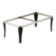 Hettich STAschubk.-Cadre suspendu emboîtable Systema Top 2000 9039924 Acier, noir nickelé-1