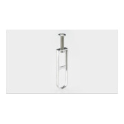 Hettich Support central SL 781, 70676 pour tringle à vêtements 30x15mm nickelé