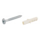 Hettich Suspension spéciale avec cheville, 65480, diamètre 5,5x50mm acier zingué-1