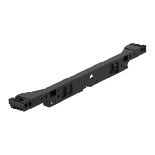 Hettich Système de fixation de panneaux de bureau Top 2000 9004472 plastique noir