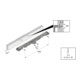 Hettich Système de fixation de panneaux de bureau Top 2000 9004472 plastique noir-2
