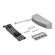 Hettich Système d'ouverture et d'amortissement 1 porte, Pull to move Silent, 9238121 gris, gauche, moyen