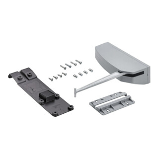 Hettich Système d’ouverture et d’amortissement WingLine L Push to move 9265958 gris