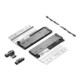 Hettich Système d'ouverture tiroir Push-to-open Silent à clipser Quadro 4D V6, 9246315-1