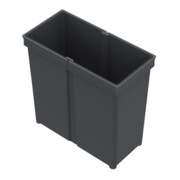 Hettich Système poubelle seau 11l, AvanTech You Pull 9279391 plastique anthracite