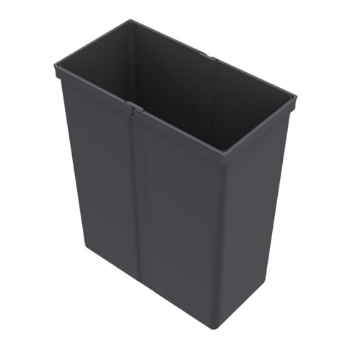 Hettich Système poubelle seau 40l, AvanTech You Pull 9279394 plastique anthracite