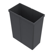 Hettich Système poubelle seau 40l, AvanTech You Pull 9279394 plastique anthracite