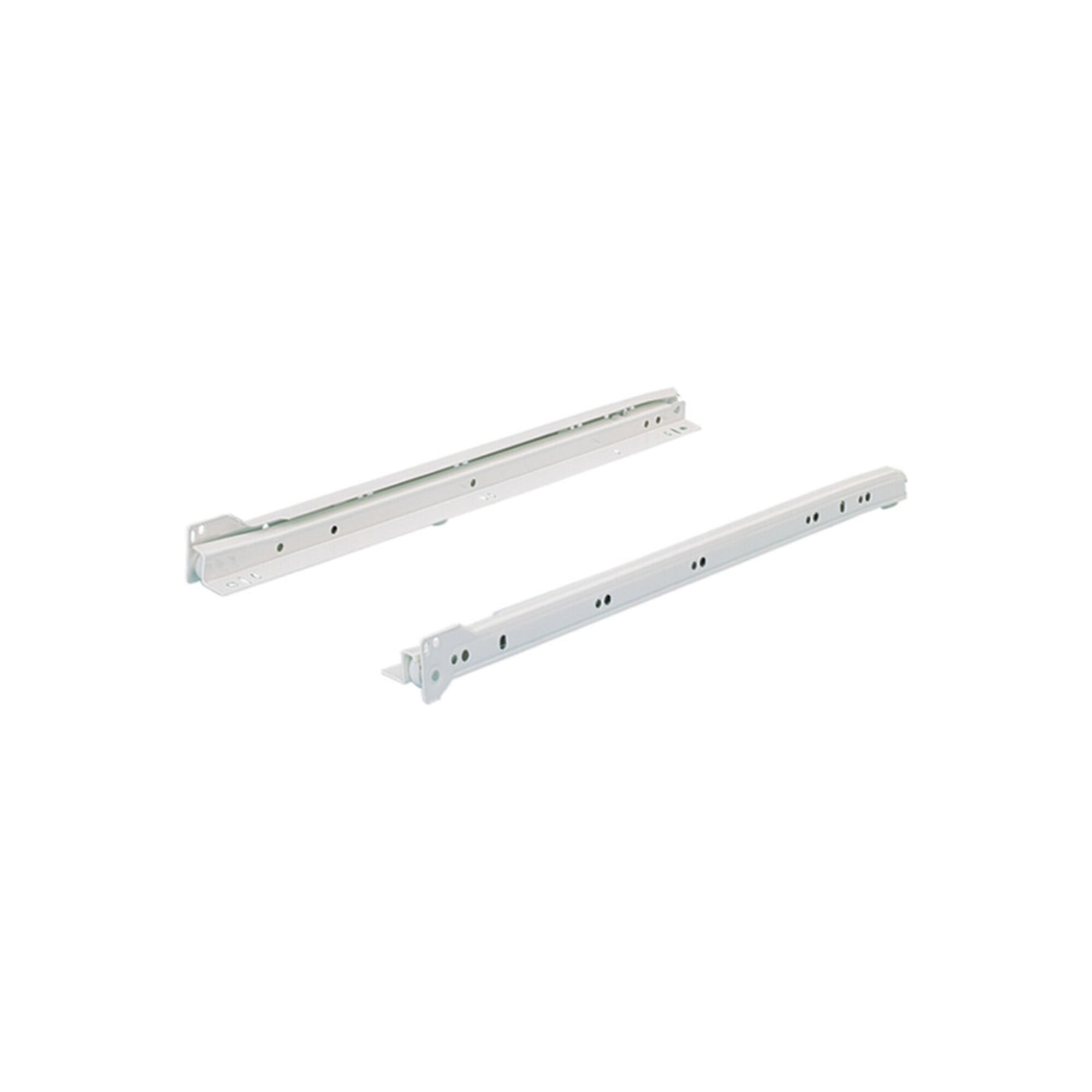 Hettich Teilauszug FR 402 m.Stop Control STA weiß L.250mm 25kg Schubkastenlänge 250mm