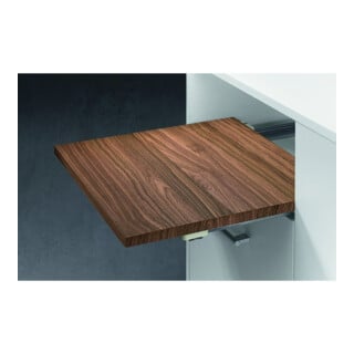 Hettich Teilauszug Quadro 40 für Bodenmontage, Länge 330 - 490 mm, links und rechts