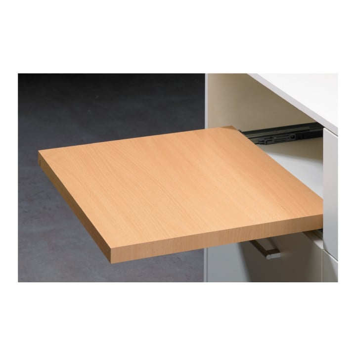 Hettich Teilauszug Quadro 40 für Bodenmontage, Länge 455 - 680 mm, links und rechts