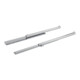 Hettich Teilauszug Quadro 40 für Bodenmontage, Länge 455 - 680 mm, links und rechts
