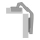 Hettich Topfscharnier Intermat 9930 9090109, 50° ZDG silber vernickelt