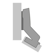Hettich Topfscharnier Sensys 8639i 9088017, 95° ZDG silber vernickelt-4