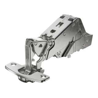 Hettich Topfscharnier Sensys 8657 9099610,165°,Kröpf. 9,5mm Stahl vernickelt