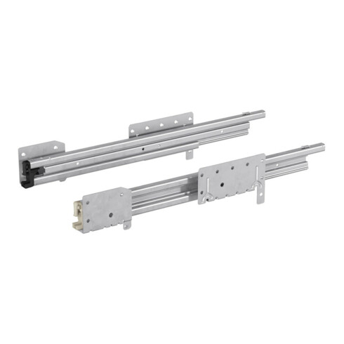 Hettich Tour d'appoint coulissant, sortie totale, Quadro Duplex 45 74865 acier