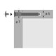 Hettich Vis de connexion MB Direkta 2 19556, acier-3