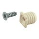 Hettich Vis de fixation, diamètre 3,5 mm, L9,5 mm Sensys, 45169 acier nickelé-1