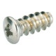 Hettich Vis de fixation directe, diamètre 6,3 mm, 13 mm, acier zingué, 40007-1