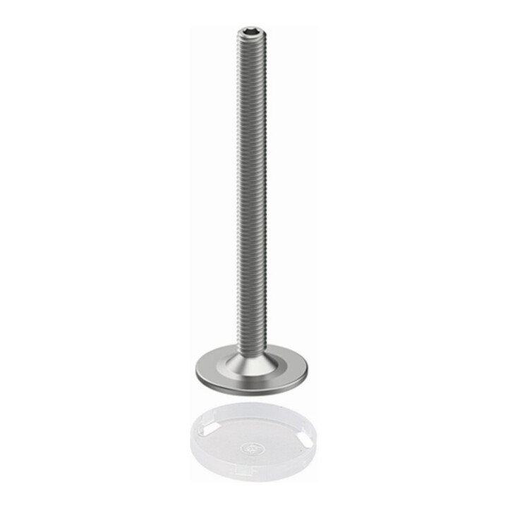 Hettich Vis de réglage de socle, 9318255, M8x50mm, galvanisée