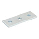 Hettich Vis de réglage de socle Plaque de maintien M8 47645, acier zingué-1