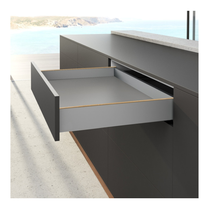 Hettich Zarge AvanTech YOU Set, Höhe 101 mm, NL, silber, links und rechts