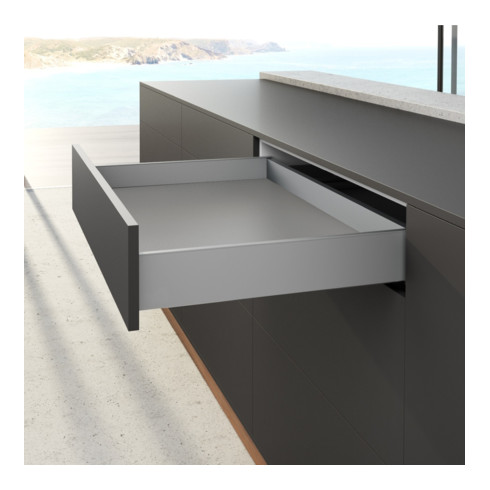 Hettich Zarge AvanTech YOU Set, Höhe 101 mm, NL, silber, links und rechts