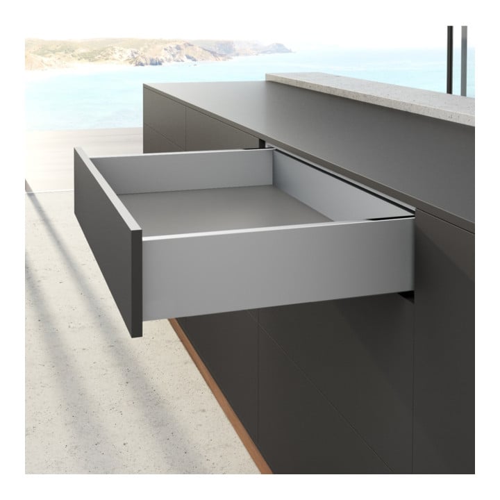 Hettich Zarge AvanTech YOU Set, Höhe 77 mm, NL, silber, links und rechts
