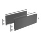 Hettich Zarge AvanTech YOU Set, Höhe 187 mm, anthrazit, links und rechts-1