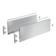 Hettich Zarge AvanTech YOU Set, Höhe 187 mm, NL 550 mm, silber, links und rechts-1