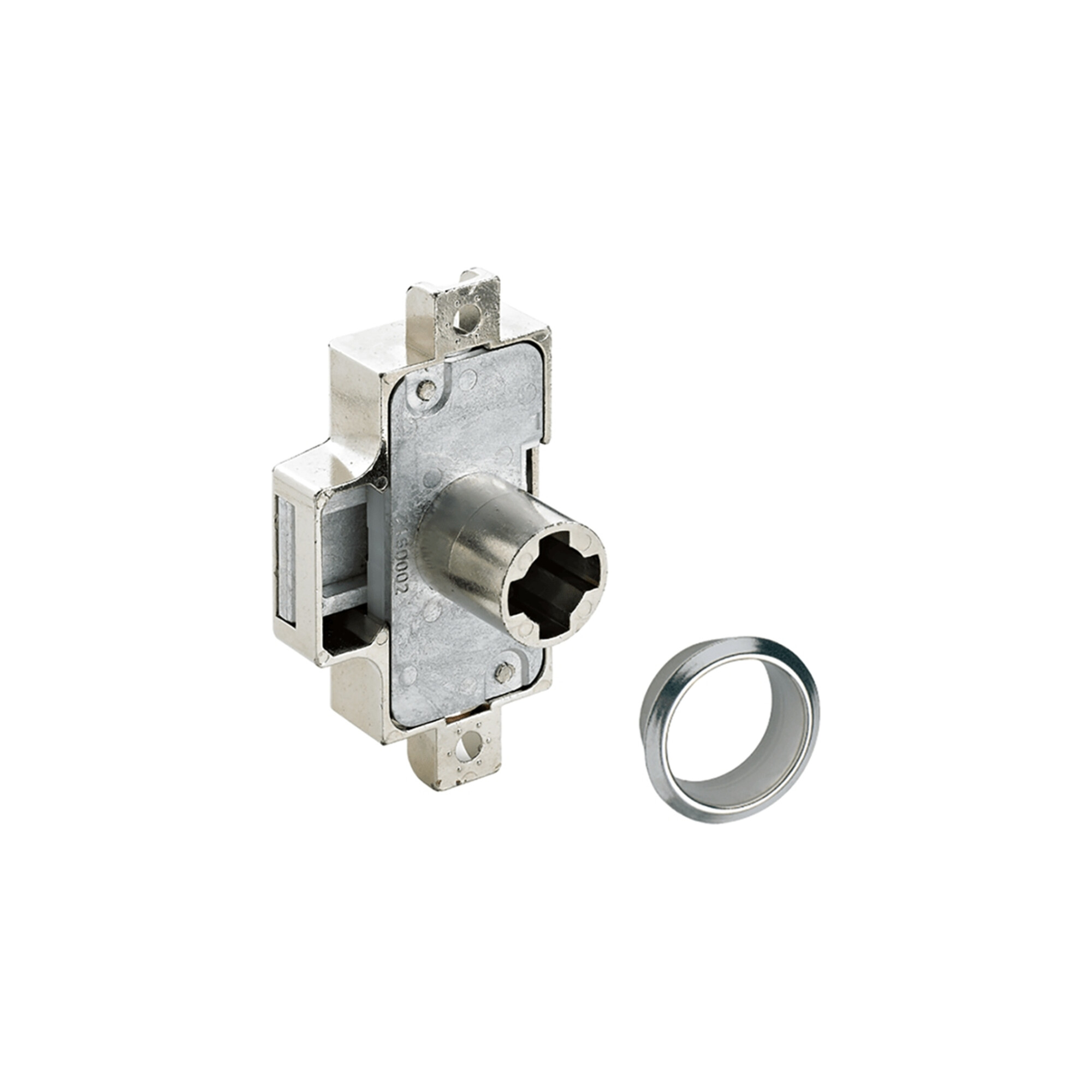 Hettich Zylinderdrehstangenschloss Set Prestige 2000 Z23, ø18mm, Zum Anschrauben, 15 mm, 20 mm