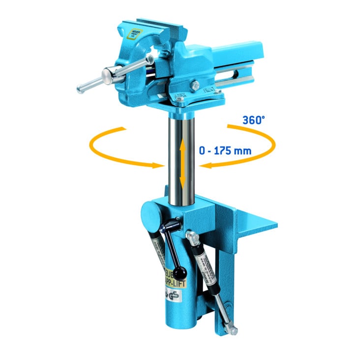 Heuer Klapp-Lift zum Parallelschraubstock Größe 120