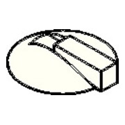 HEWI Bodentürpuffer 625 XA D.85mm H.22,5mm VA XA ma Dübelmontage-4