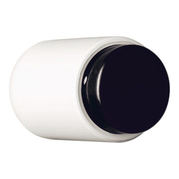 HEWI Butée de porte murale 611.60 Ku.90 noir profond L.60mm