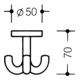 Wilke triple crochet rotatif (différentes couleurs)-4