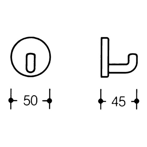 Wilke Einzelhaken aus Polyamid